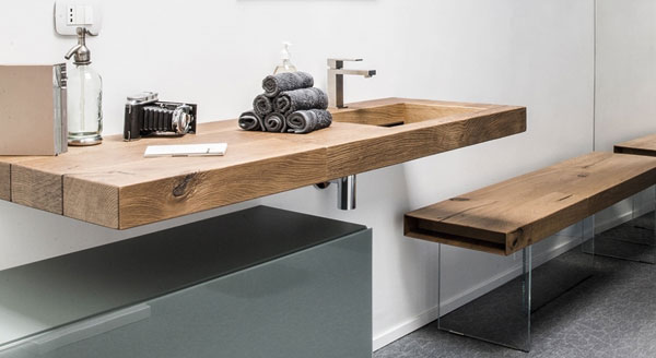 Personalizzazione in legno naturale
