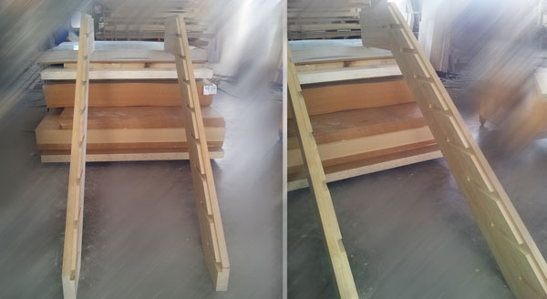 Scale in legno
